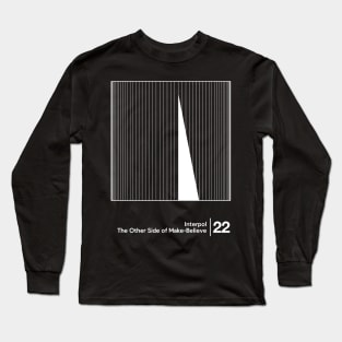 Interpol / Minimalist Graphic Artwork Design Long Sleeve T-Shirt